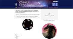 Desktop Screenshot of cosmicorigins.org